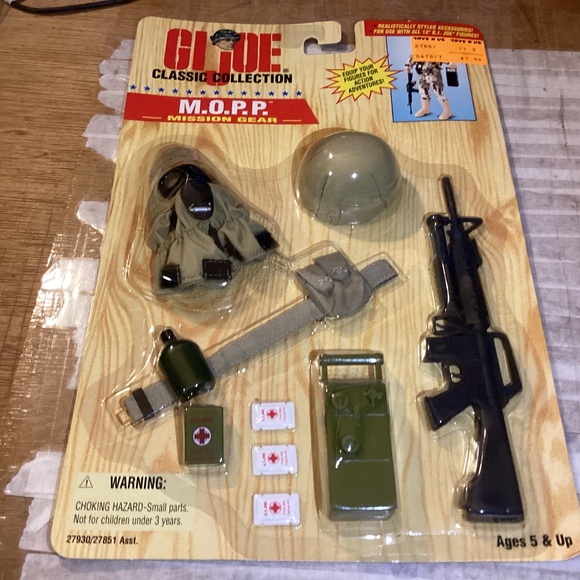 G.I. Joe Classic Collection M.O.P.P. Mission Gear Set Hasbro Kenner 1997 - Picture 1 of 16